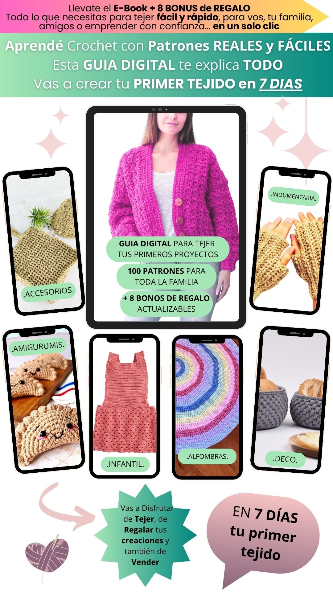 Guía de Patrones de Crochet